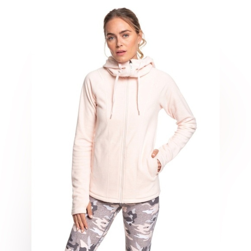 Roxy Pink Long Sleeve Relaxed Sweatshirt